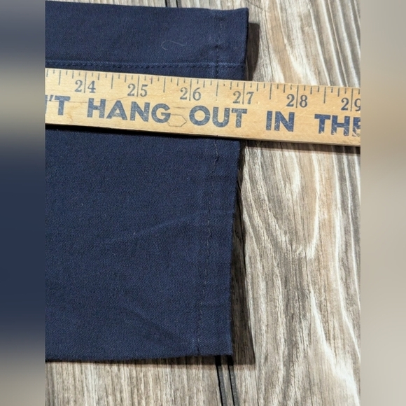 Chaps size 6 navy slacks in great condition extra wide waistband - Picture 10 of 13